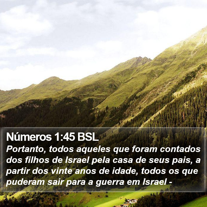 Números 1:45 BSL Bible Study