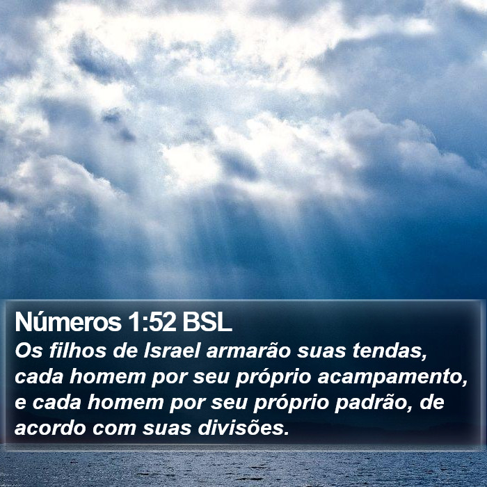 Números 1:52 BSL Bible Study