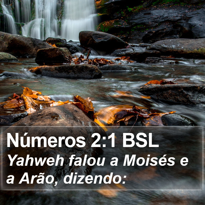 Números 2:1 BSL Bible Study