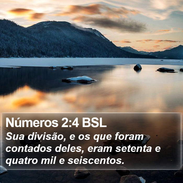 Números 2:4 BSL Bible Study