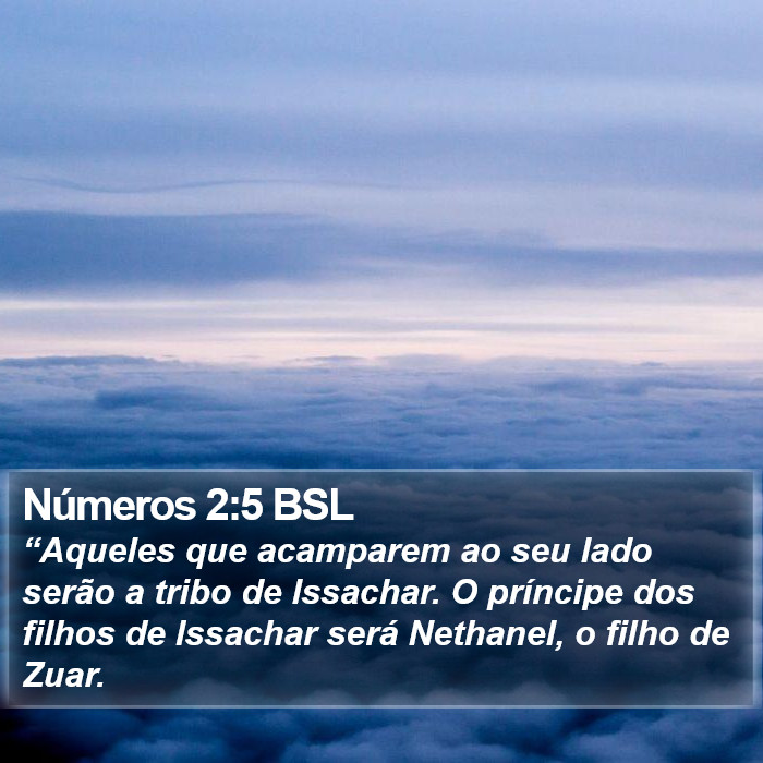 Números 2:5 BSL Bible Study