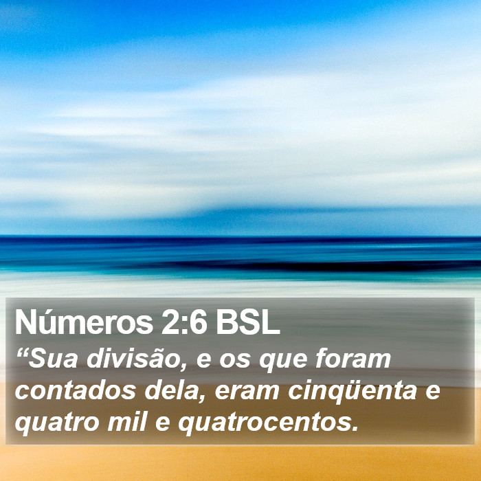 Números 2:6 BSL Bible Study