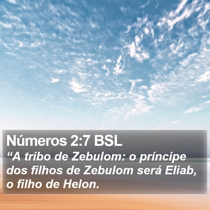 Números 2:7 BSL Bible Study