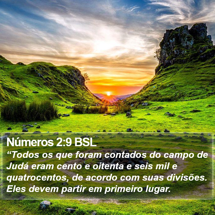 Números 2:9 BSL Bible Study