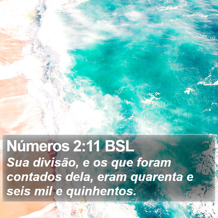 Números 2:11 BSL Bible Study