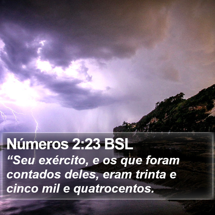 Números 2:23 BSL Bible Study