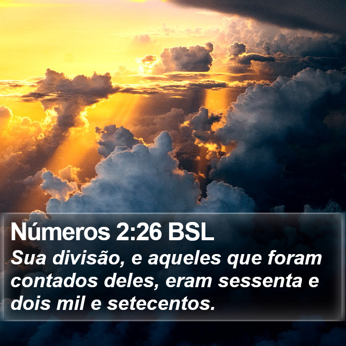 Números 2:26 BSL Bible Study