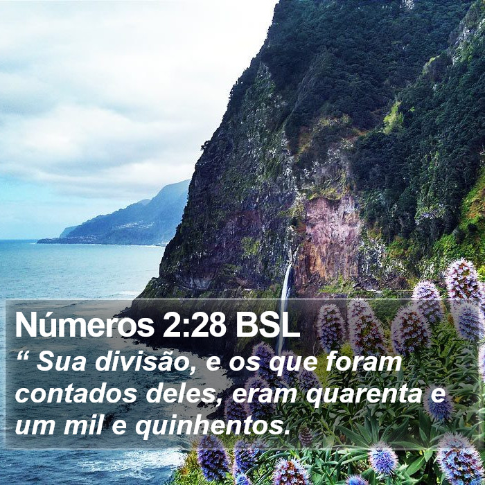 Números 2:28 BSL Bible Study