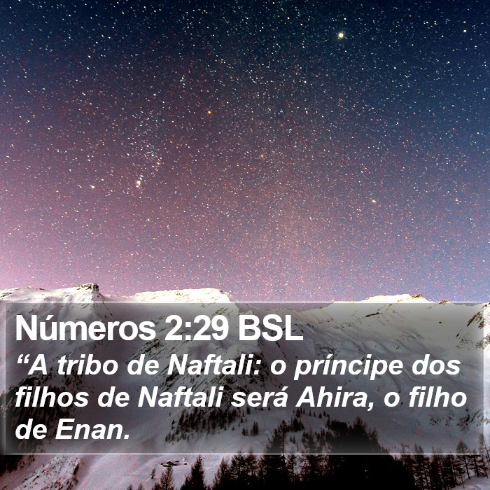 Números 2:29 BSL Bible Study