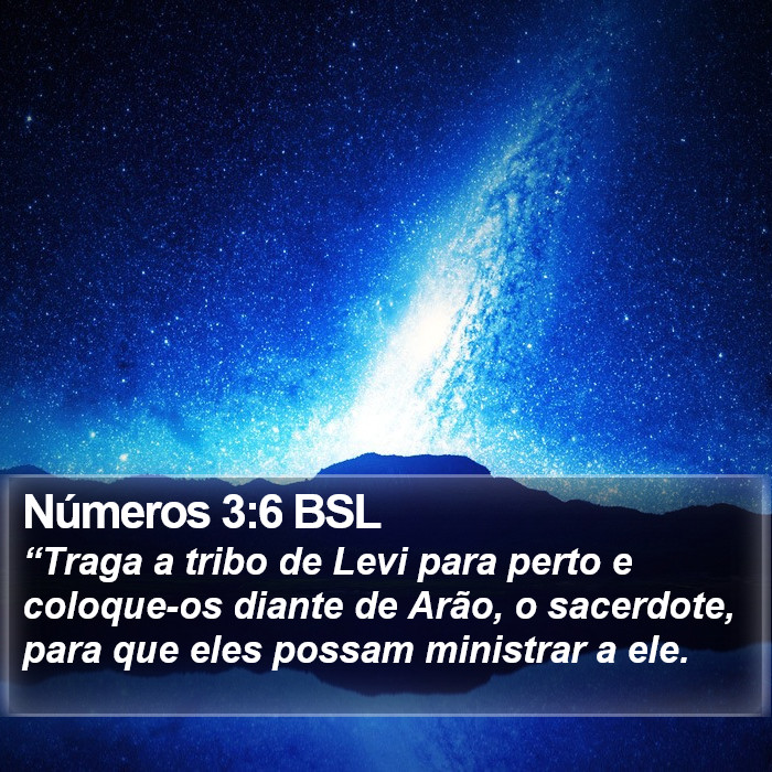 Números 3:6 BSL Bible Study