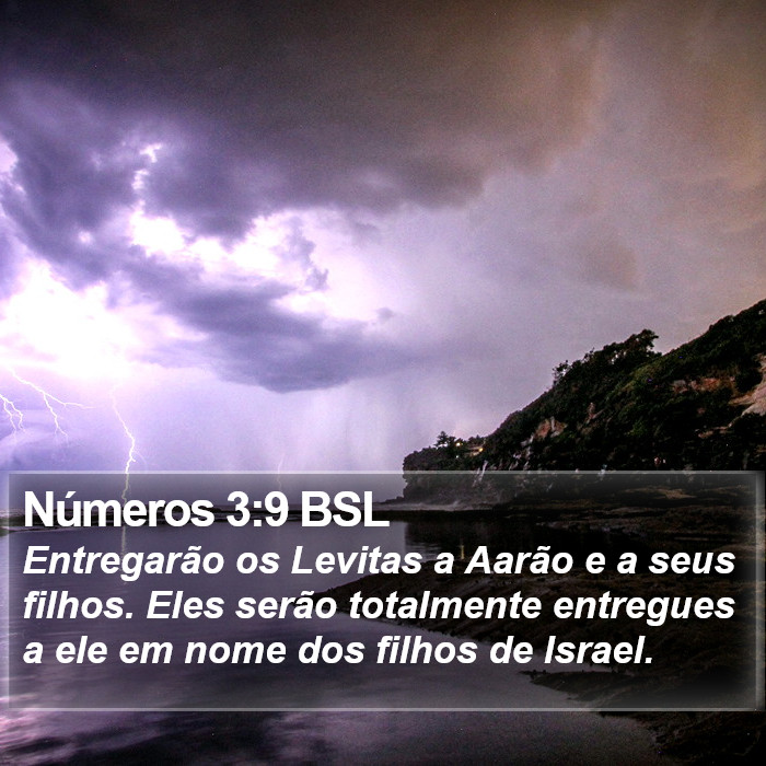 Números 3:9 BSL Bible Study