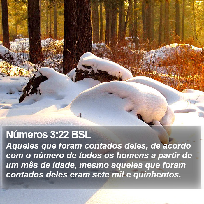 Números 3:22 BSL Bible Study
