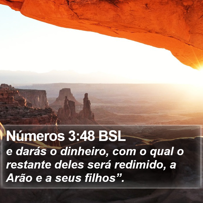 Números 3:48 BSL Bible Study