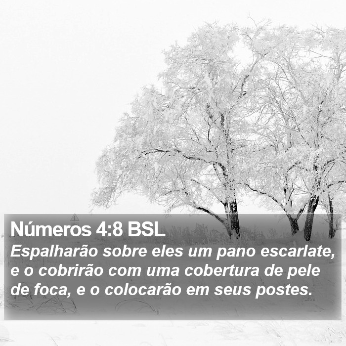 Números 4:8 BSL Bible Study