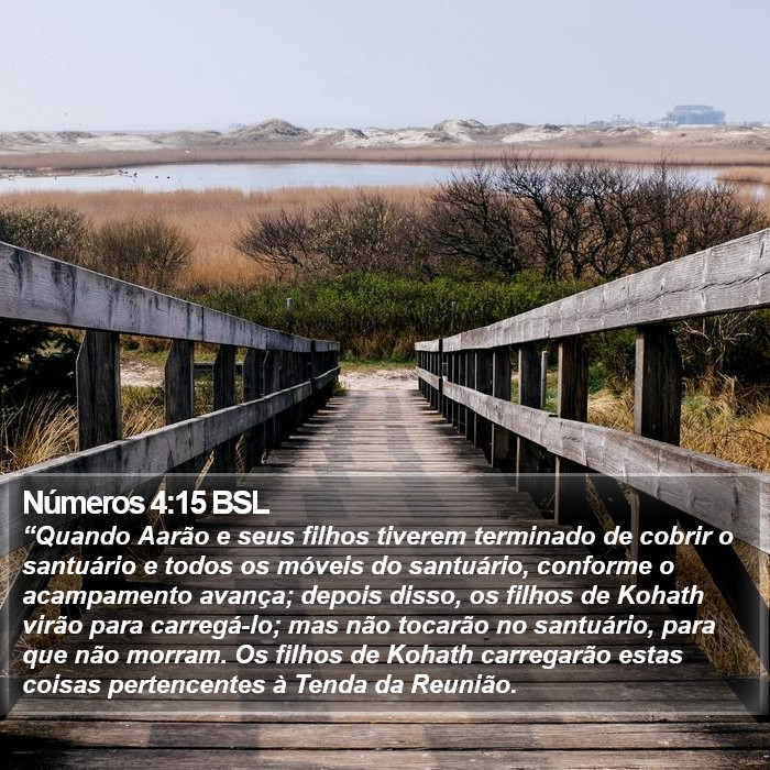 Números 4:15 BSL Bible Study