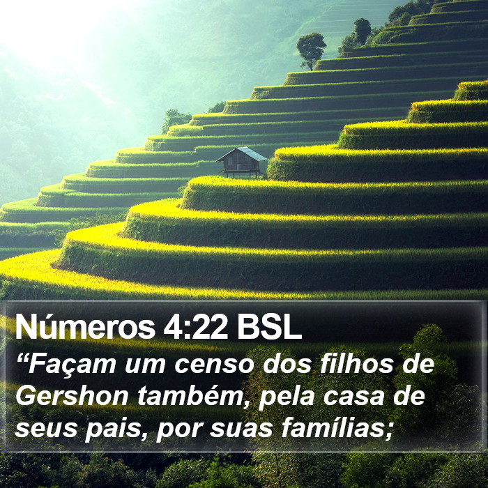 Números 4:22 BSL Bible Study