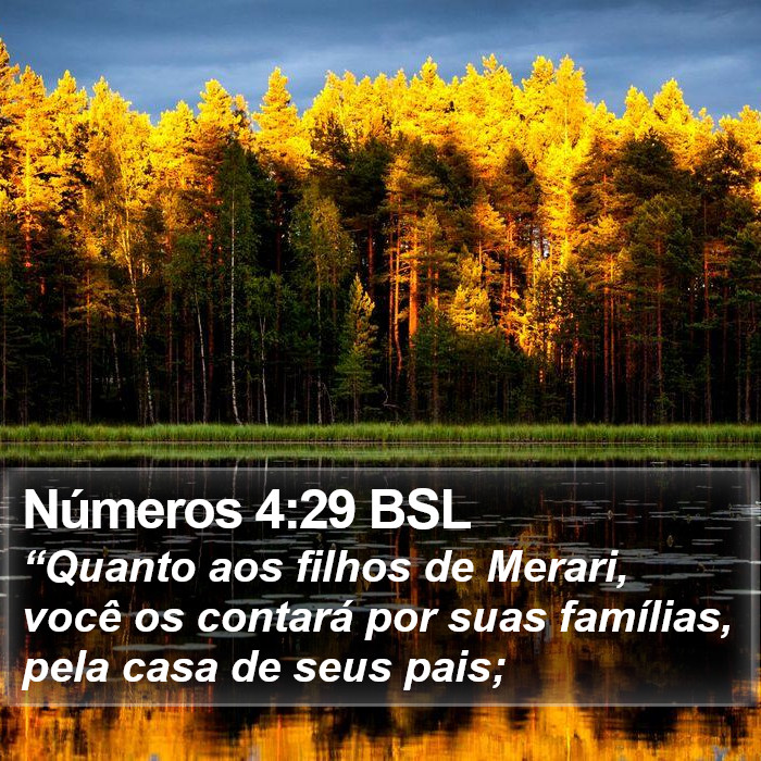 Números 4:29 BSL Bible Study