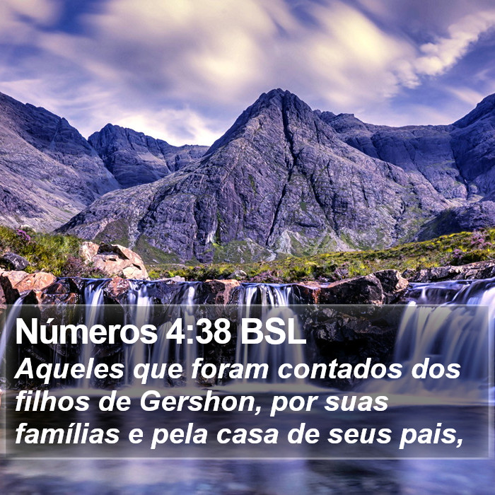 Números 4:38 BSL Bible Study