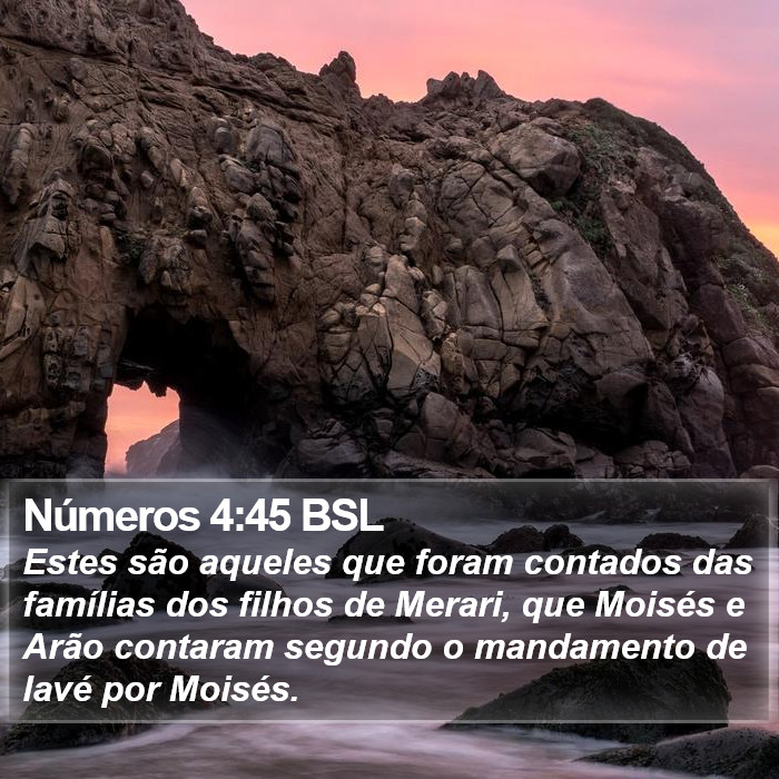 Números 4:45 BSL Bible Study