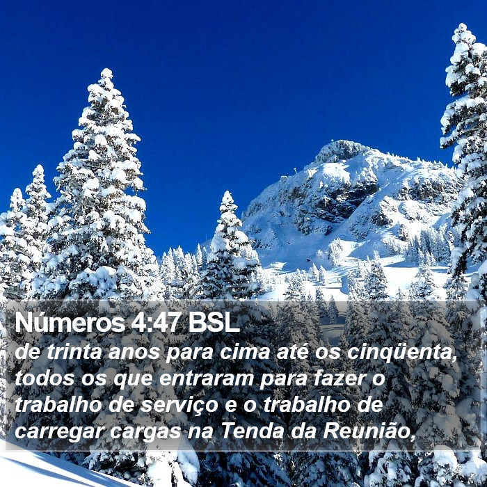 Números 4:47 BSL Bible Study