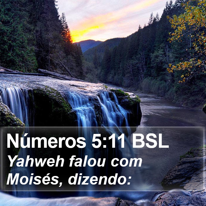 Números 5:11 BSL Bible Study