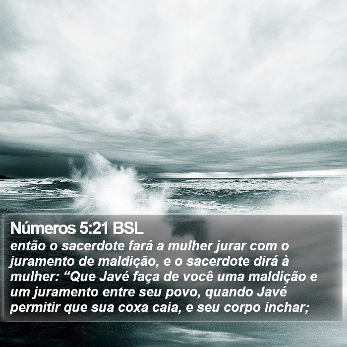 Números 5:21 BSL Bible Study