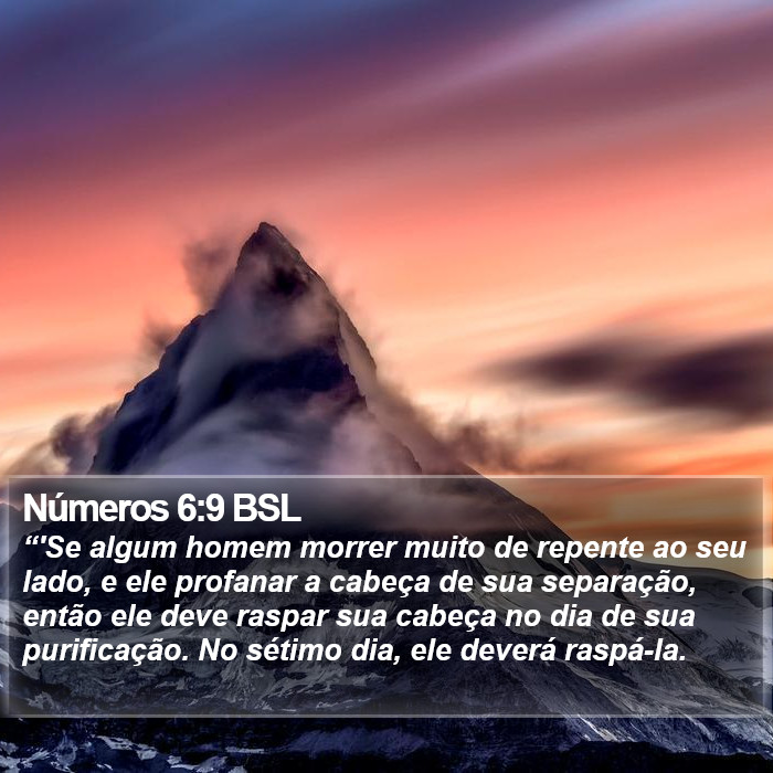 Números 6:9 BSL Bible Study