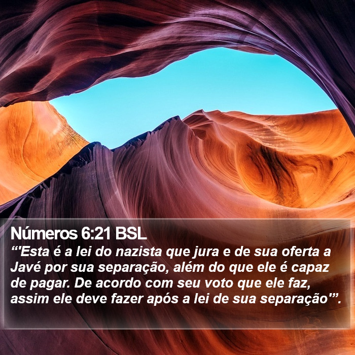 Números 6:21 BSL Bible Study