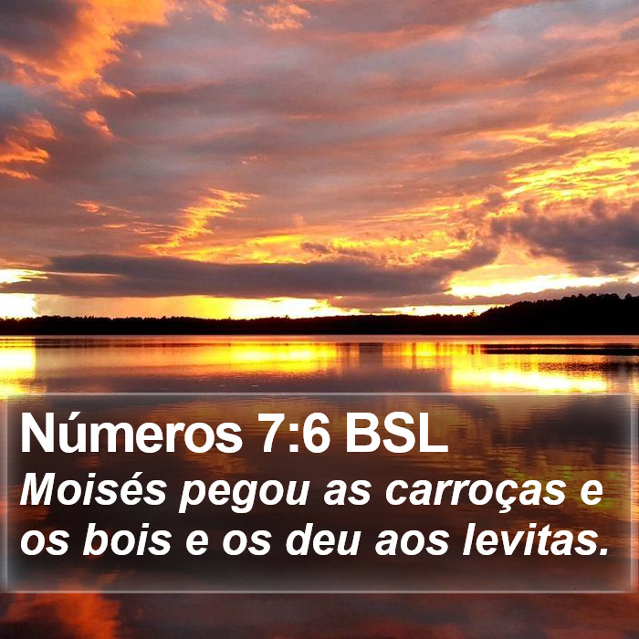 Números 7:6 BSL Bible Study