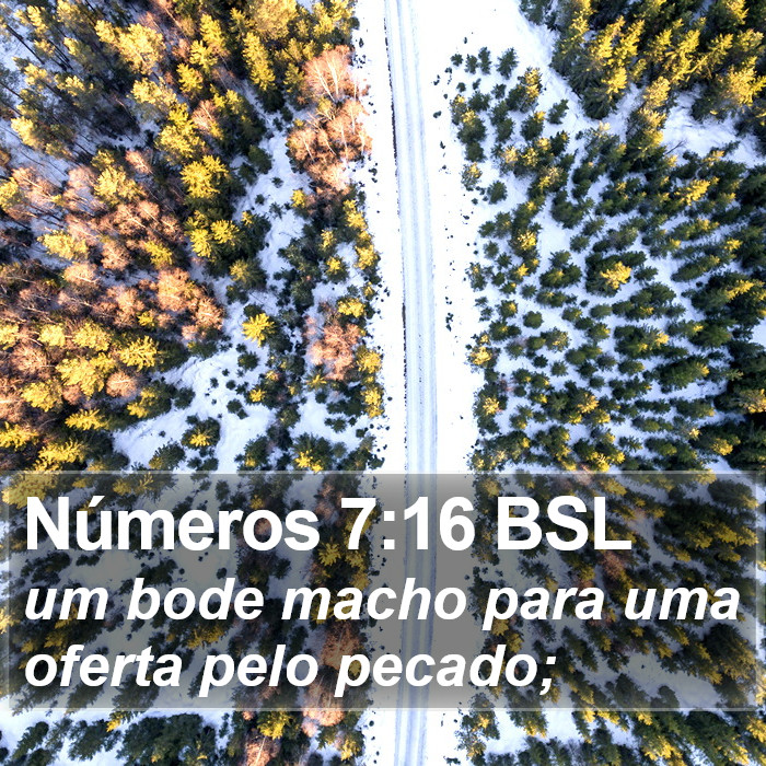 Números 7:16 BSL Bible Study