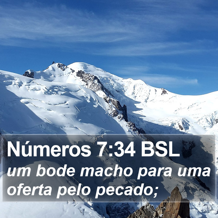 Números 7:34 BSL Bible Study