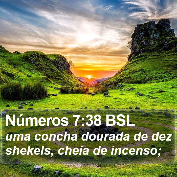 Números 7:38 BSL Bible Study