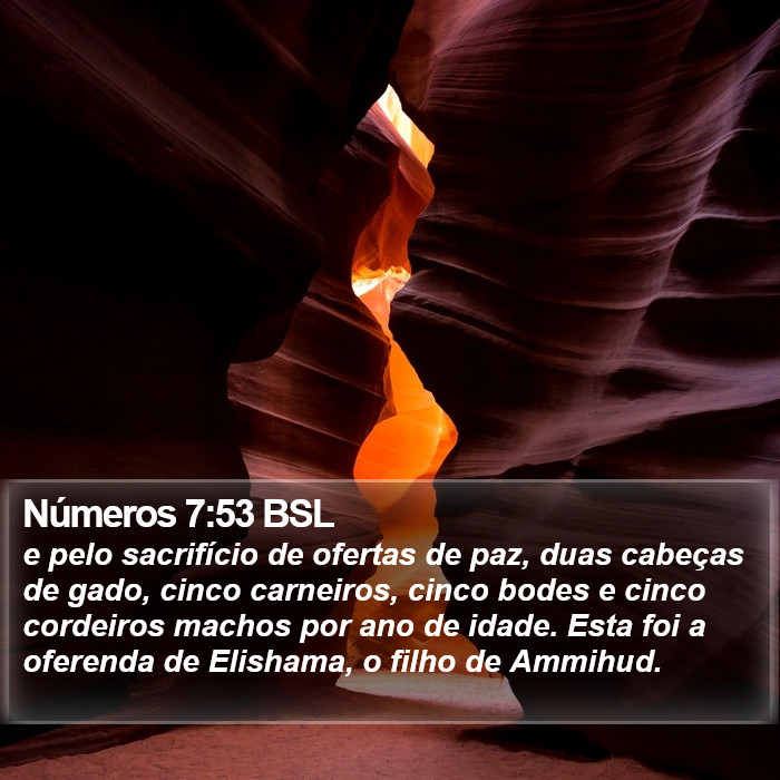 Números 7:53 BSL Bible Study