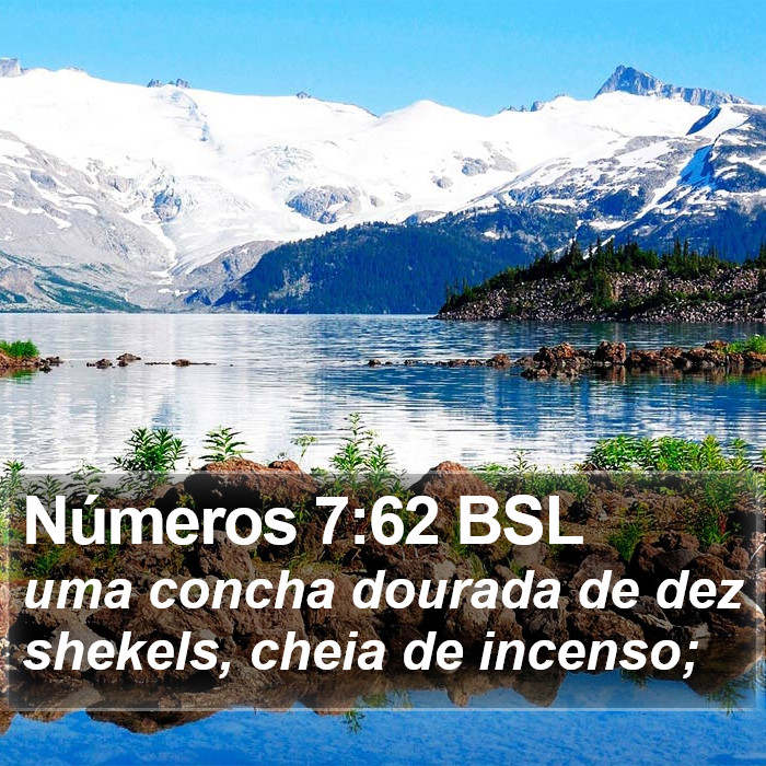 Números 7:62 BSL Bible Study