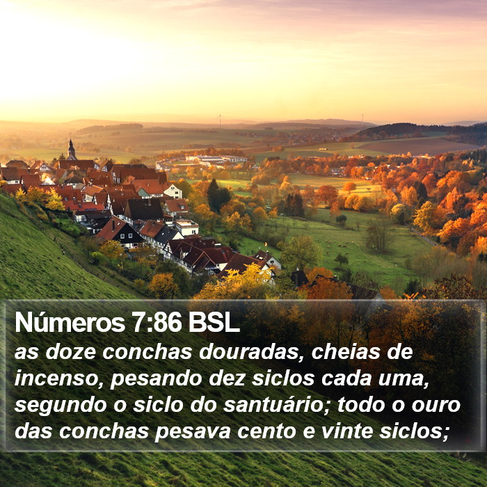 Números 7:86 BSL Bible Study