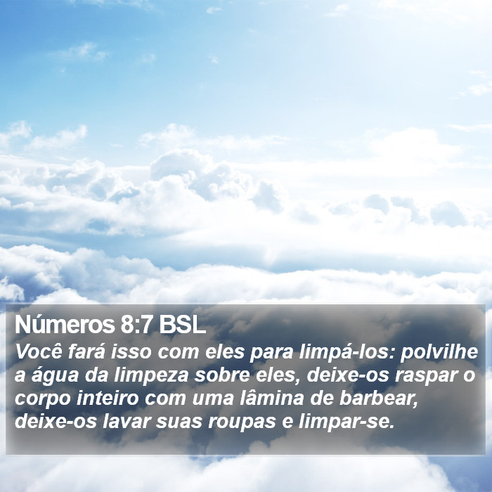 Números 8:7 BSL Bible Study