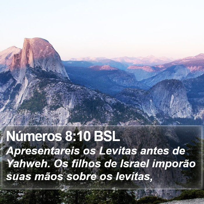 Números 8:10 BSL Bible Study