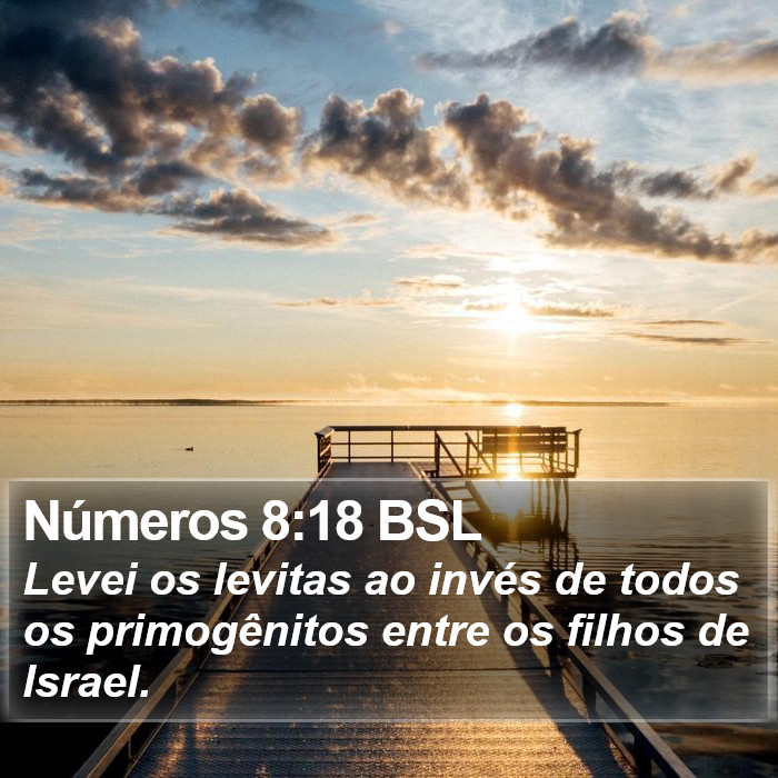 Números 8:18 BSL Bible Study