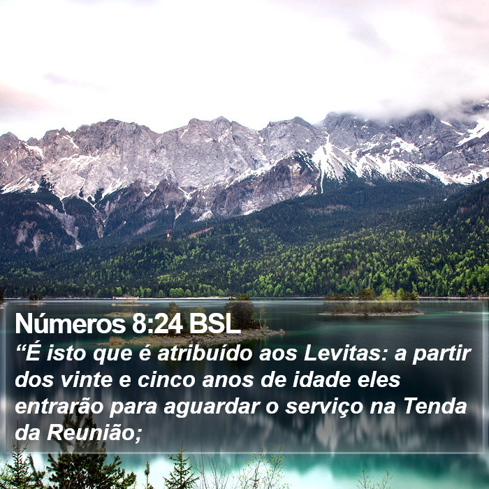 Números 8:24 BSL Bible Study