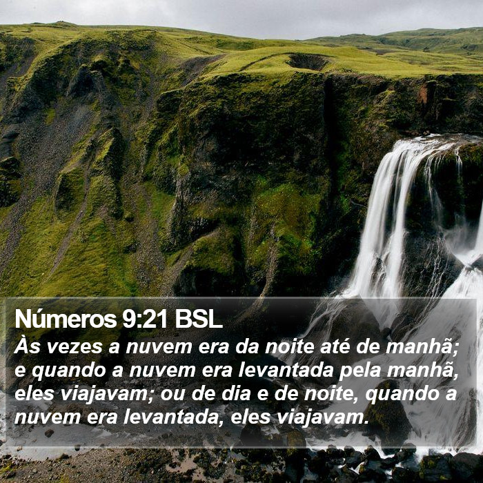 Números 9:21 BSL Bible Study