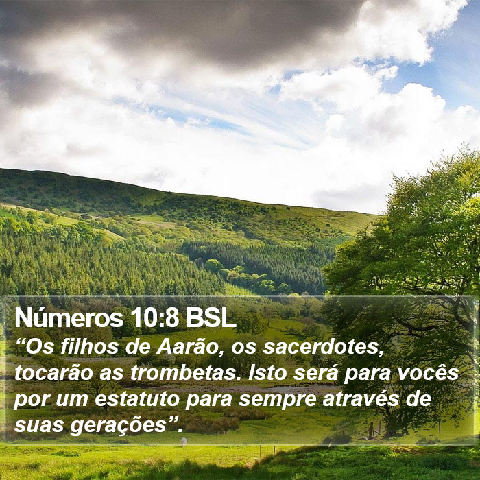 Números 10:8 BSL Bible Study