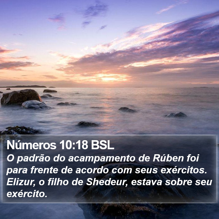 Números 10:18 BSL Bible Study