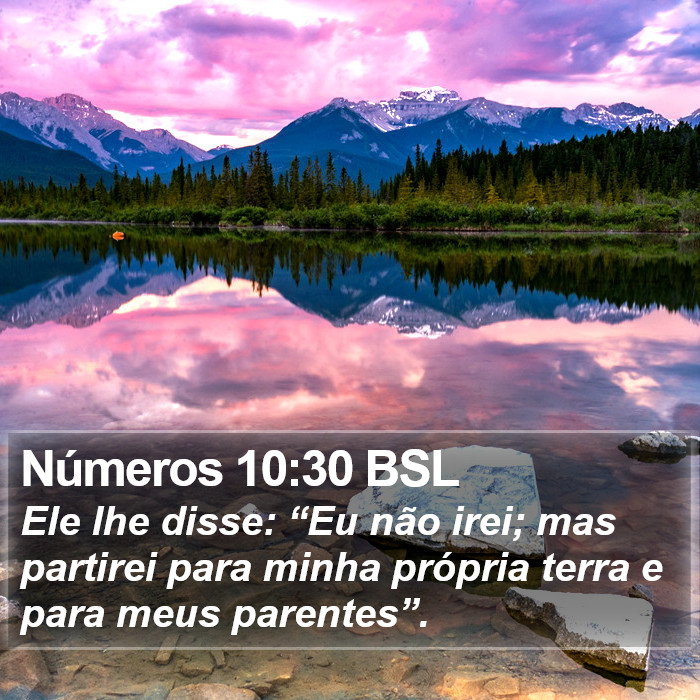Números 10:30 BSL Bible Study