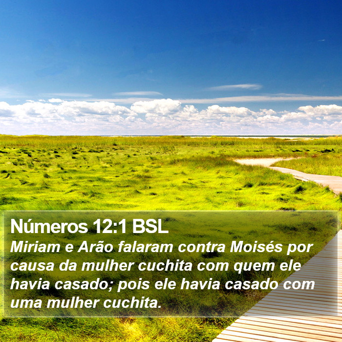 Números 12:1 BSL Bible Study