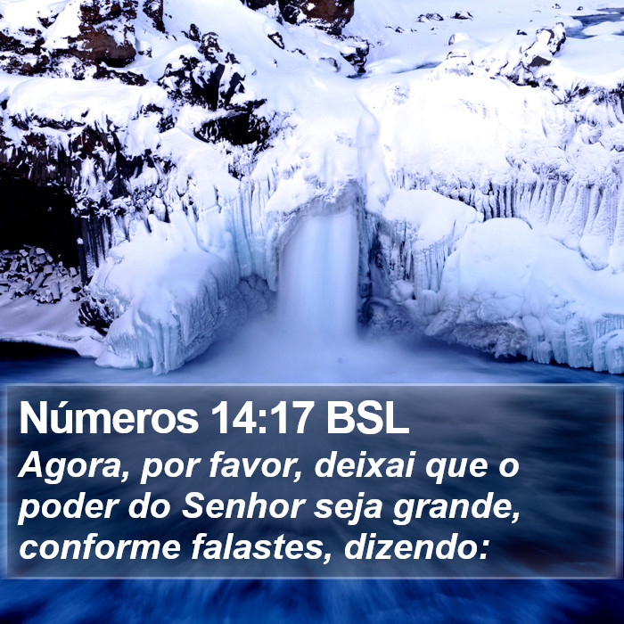 Números 14:17 BSL Bible Study