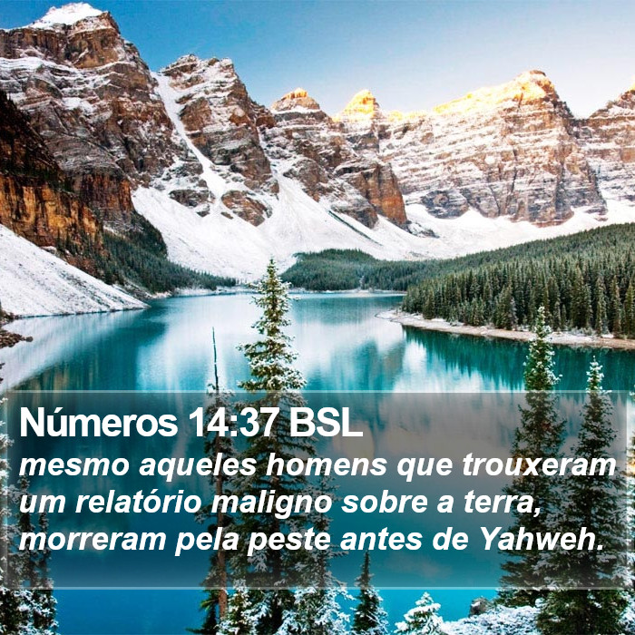 Números 14:37 BSL Bible Study