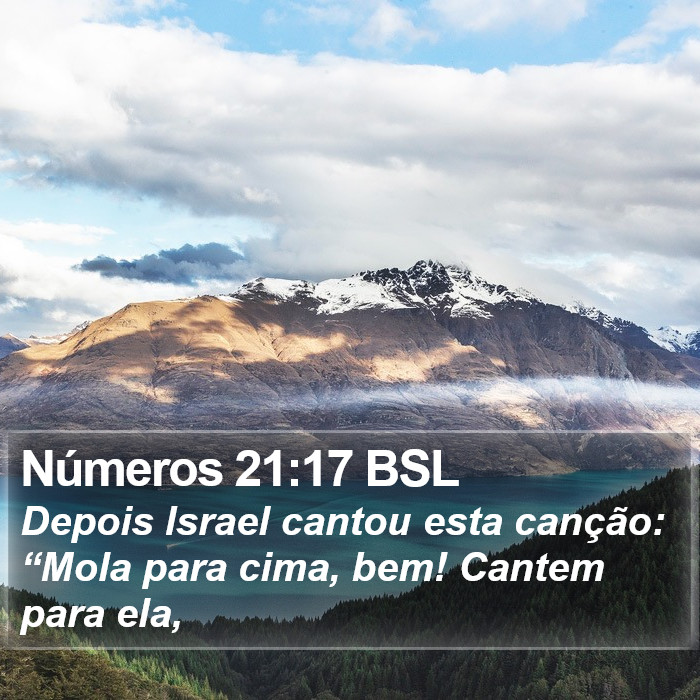 Números 21:17 BSL Bible Study