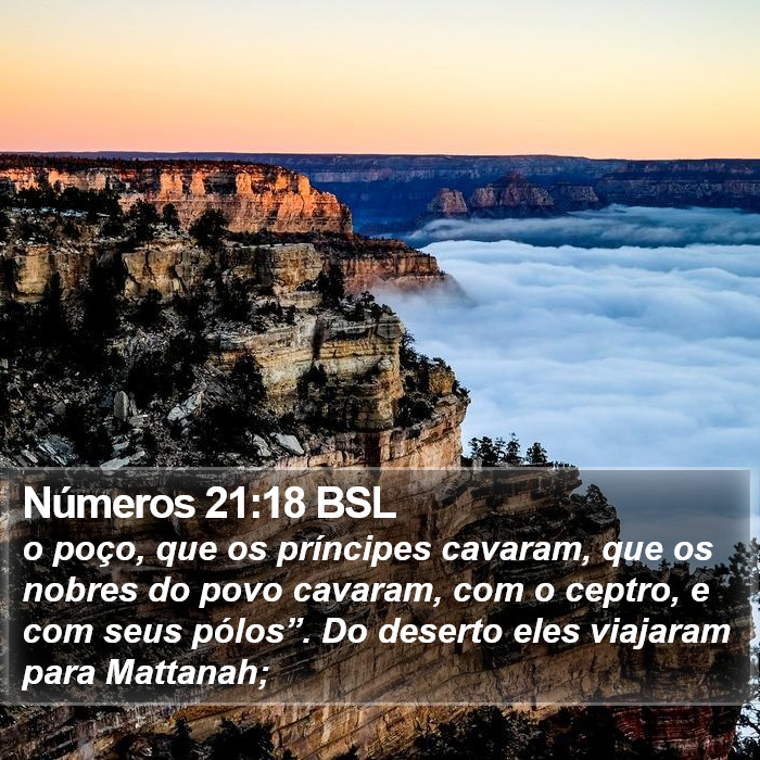 Números 21:18 BSL Bible Study