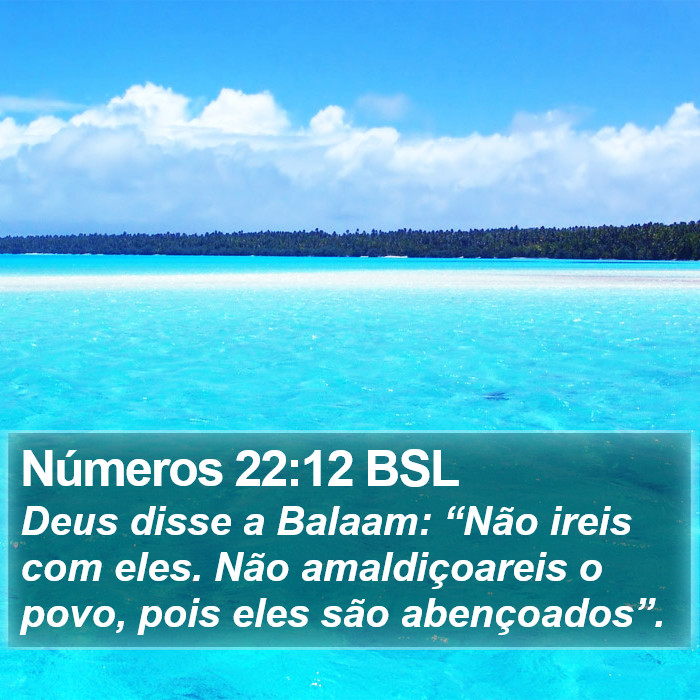 Números 22:12 BSL Bible Study