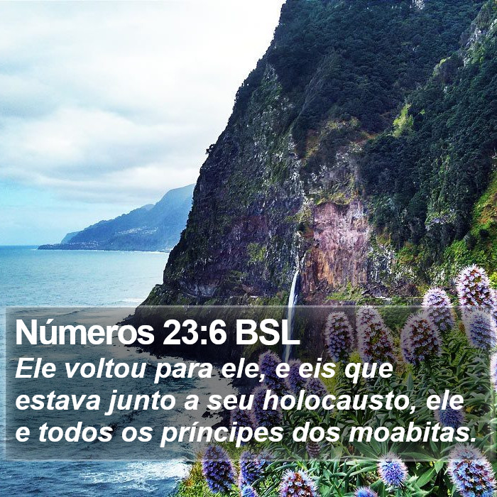 Números 23:6 BSL Bible Study